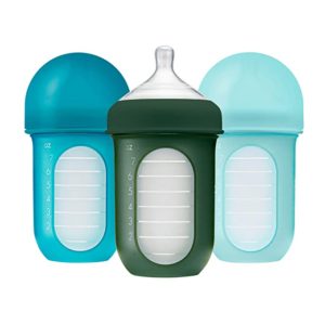 Boon Nursh Reusable Silicone Baby Bottles