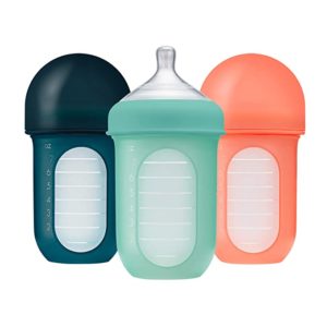 Mint Boon Nursh Reusable Silicone Baby Bottles